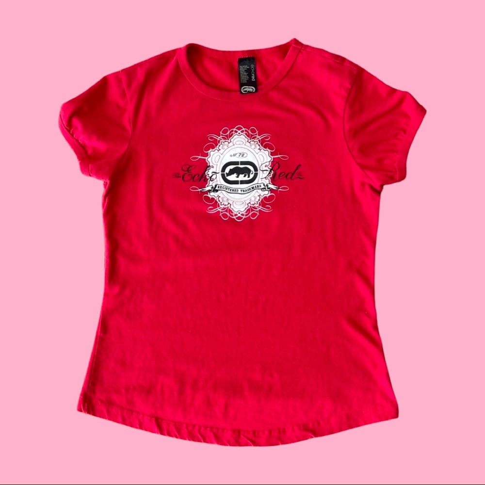 Y2k Ecko Red Baby Tee